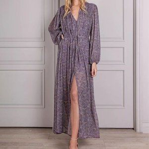 Senlis S Sinclair Bird Print Dress New DYT T2